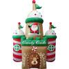 10.5 Kaleidoscope Candy Castle Christmas Inflatable